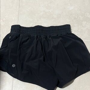 lululemon athletica Women's Black Athletic Shorts